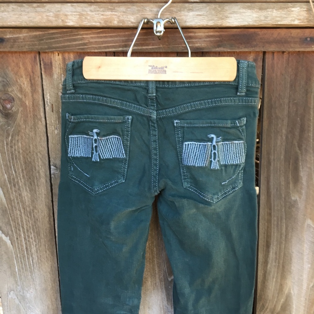Desert Blue Phoenix Skinny Jeans in Jade